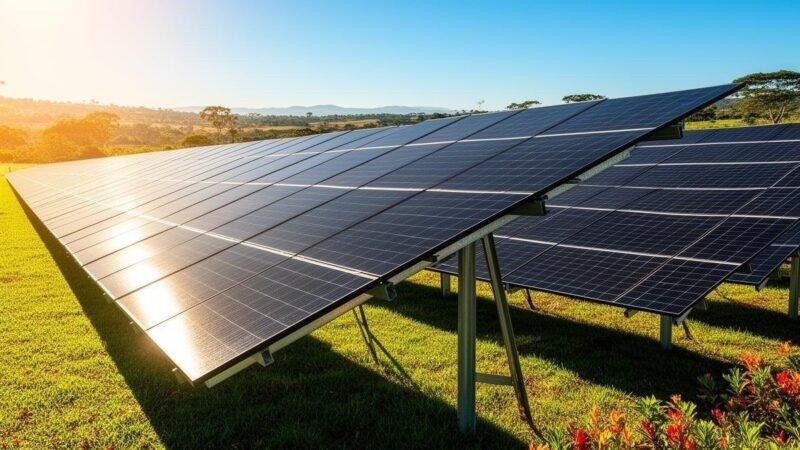 Brasil lidera ranking global de redução de custos na energia solar com queda de 74%
