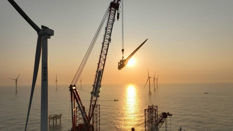 China aumenta financiamento para energia verde em meio a turbulência internacional