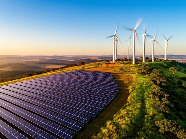 Eólica sobe e solar barateia no Brasil em novo relatório global da Irena Eólica sobe e solar barateia no Brasil em novo relatório global da Irena