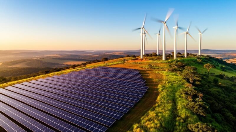 Eólica sobe e solar barateia no Brasil em novo relatório global da Irena