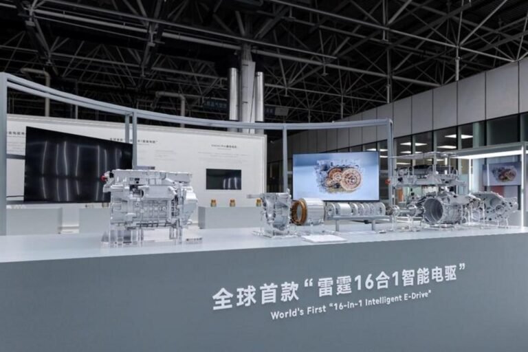 Geely Auto Group revela sistema elétrico inteligente 16 em 1 e conquista dois recordes no Guinness
