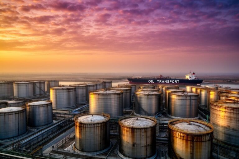 Importações de petróleo bruto da China caem 41,3% em junho, atingindo menor nível quase década