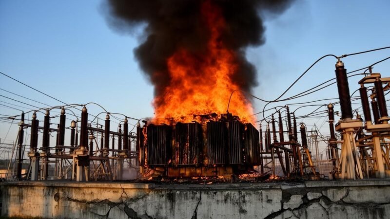 Incêndio em subestação da Axia interrompe fornecimento de energia em Fortaleza