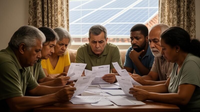Subsídio à energia solar dispara quase 50% e pressiona conta de luz dos brasileiros
