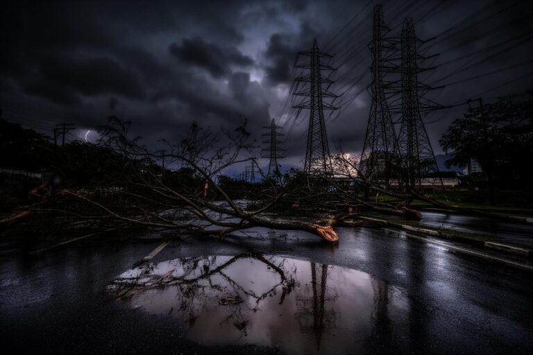 Vendaval derruba 1,5 GW de carga no Rio, ONS relata queda de energia