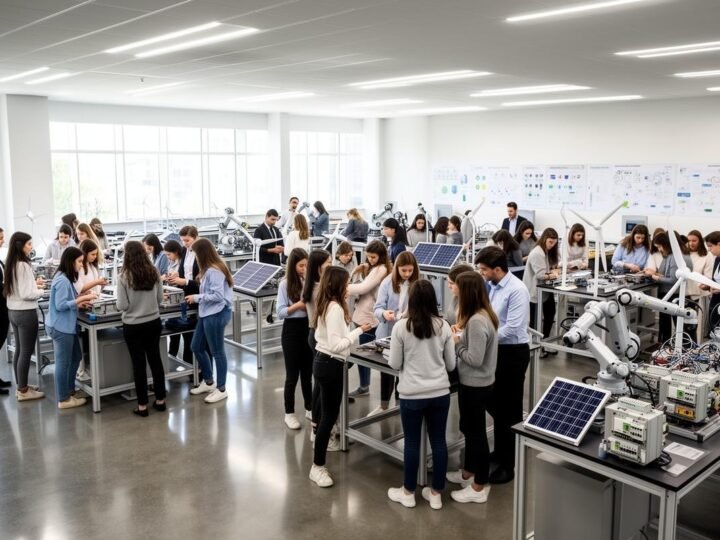 77 meninas do DF treinam em energia renovável e automação com Schneider Electric e Senai