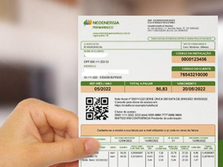 Brasília: Conta de luz da Neoenergia muda identificação em setembro