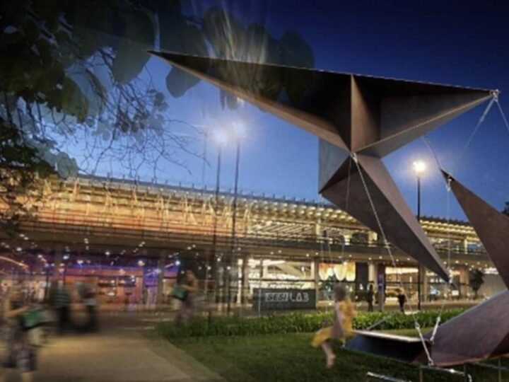 Sesi Lab inaugura escultura de 7 toneladas inspirada em Atlas
