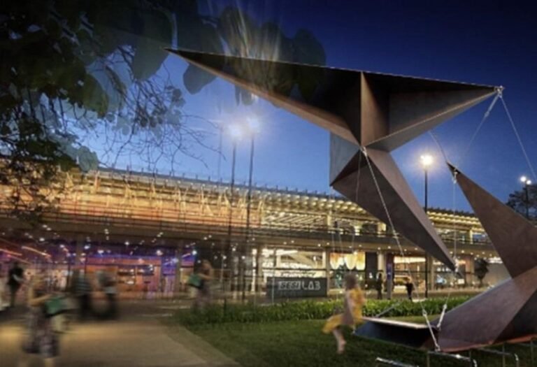 Sesi Lab inaugura escultura de 7 toneladas inspirada em Atlas