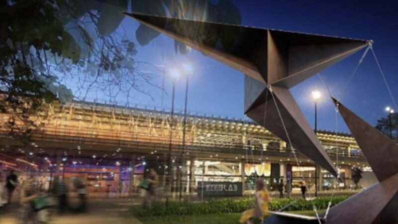 Sesi Lab inaugura escultura de 7 toneladas inspirada em Atlas