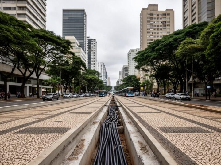 BNDES e Curitiba investem em redes subterrâneas e infraestrutura urbana