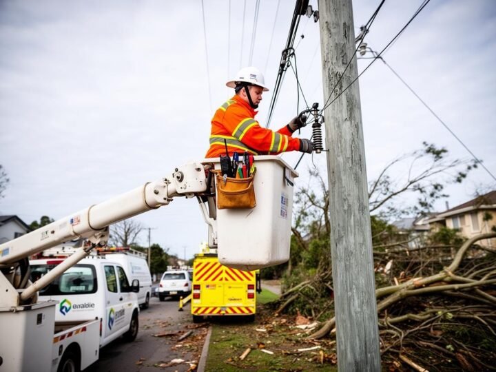 CEEE Equatorial restaura energia a 375 mil clientes com 500 equipes mobilizadas após ciclone