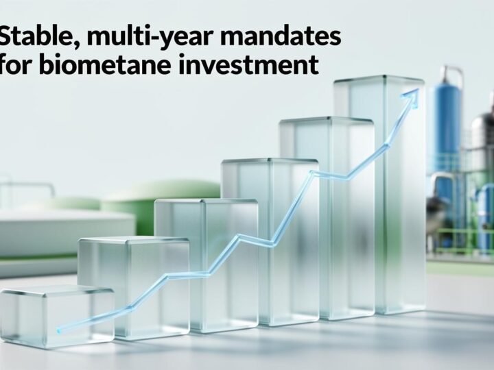 CGOB precisa de metas plurianuais para impulsionar investimento em biometano