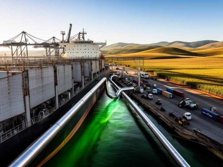 Etanol brasileiro pode gerar até 150 bilhões anuais ao descarbonizar transporte marítimo global Etanol brasileiro pode gerar até 150 bilhões anuais ao descarbonizar transporte marítimo global