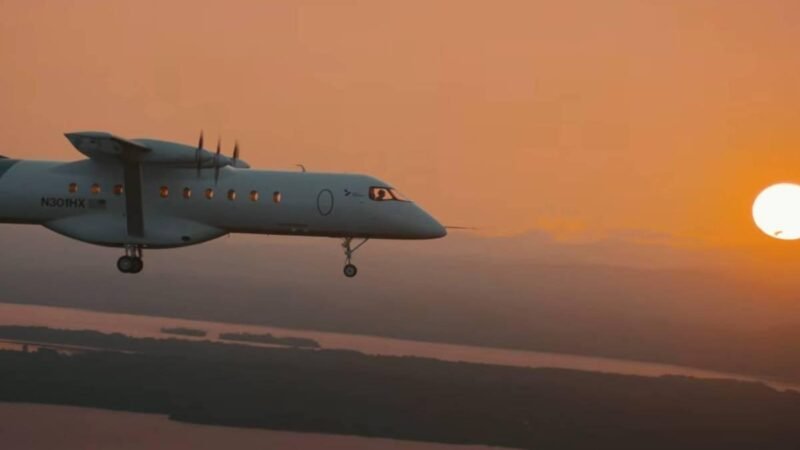 Heart Aerospace X1 faz primeiro voo nos EUA, prova viabilidade do maior avião elétrico