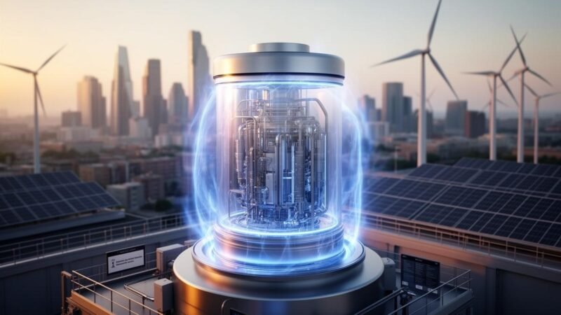 Mercado de pequenos reatores nucleares deve dobrar até 2032 impulsionado por IA e descarbonização