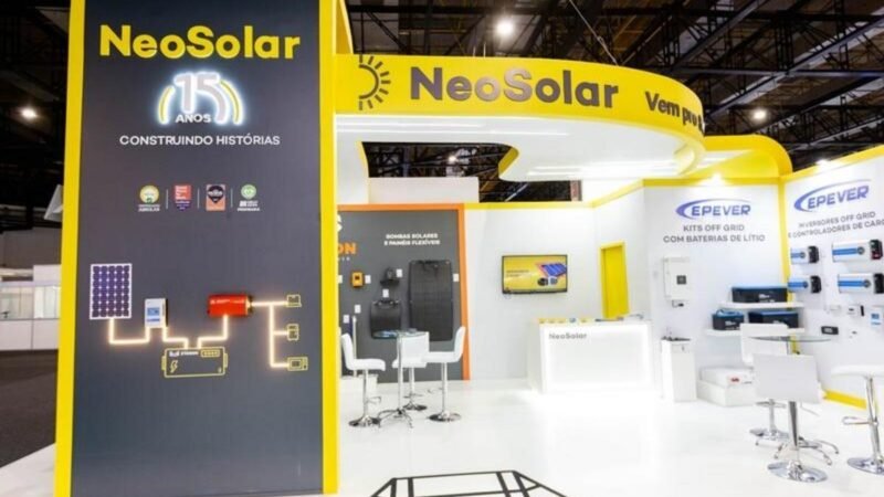 NeoSolar expõe amplo portfólio de lançamentos na Intersolar 2026