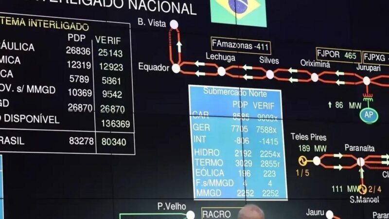 ONS prevê usar plano emergencial 6 a 12 vezes por excesso de energia até 2029