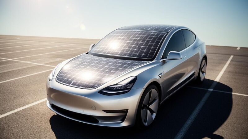 Painéis solares em carros elétricos espaço custo e rendimento restringem recarga