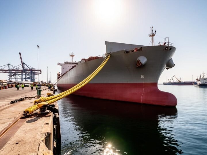 Porto de Suape estuda eletrificar atracadouros para reduzir emissões de navios