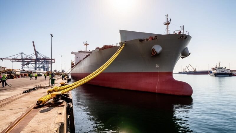 Porto de Suape estuda eletrificar atracadouros para reduzir emissões de navios