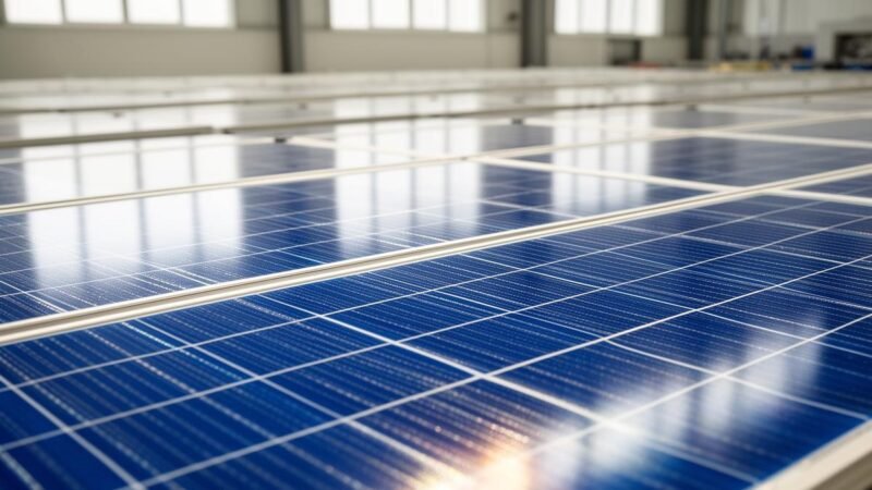 Tarifa de 15% sobre insumos e preços mínimos para painéis solares e semicondutores nos EUA