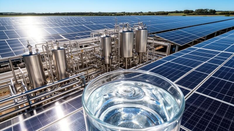 Tecnologia brasileira usa energia solar e glicerol para produzir hidrogênio de baixo carbono