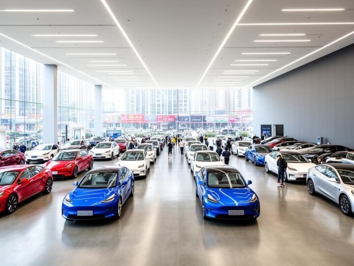 Vendas de Carros Elétricos Superam a de Fósseis na China